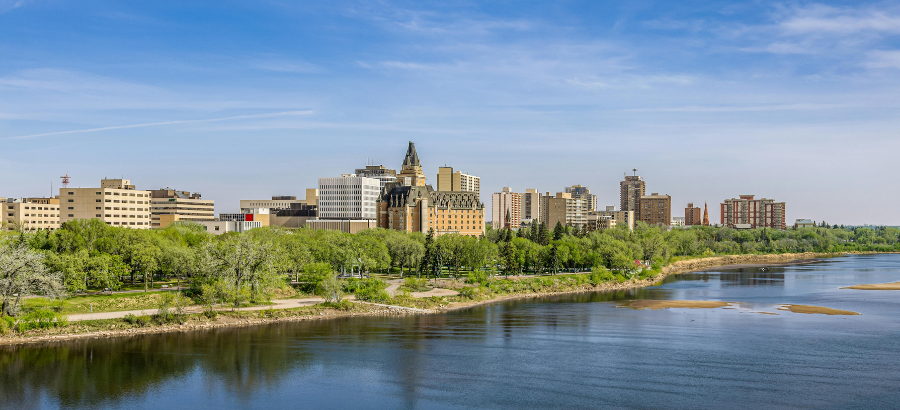 Saskatchewan waterside 